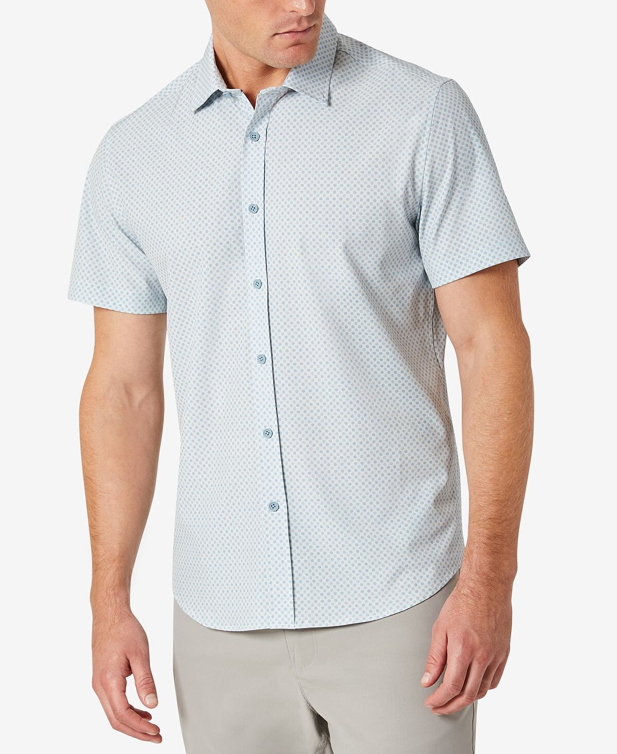 

Мужская спортивная рубашка с коротким рукавом Kenneth Cole