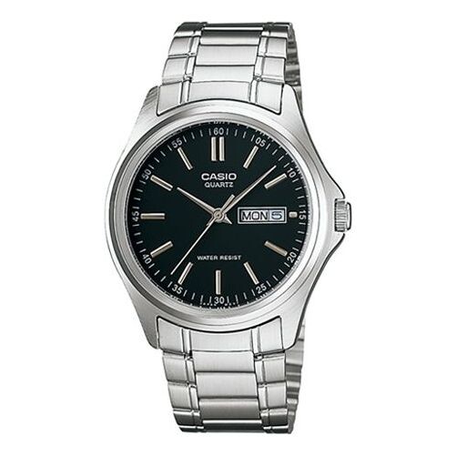 

Часы Casio Standard Simplistic Steel Analog Watch 'Silver Black', черный