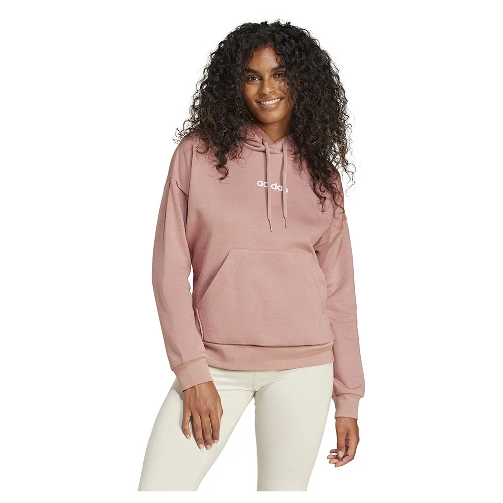 

Худи adidas Essentials Linear Fleece, розовый