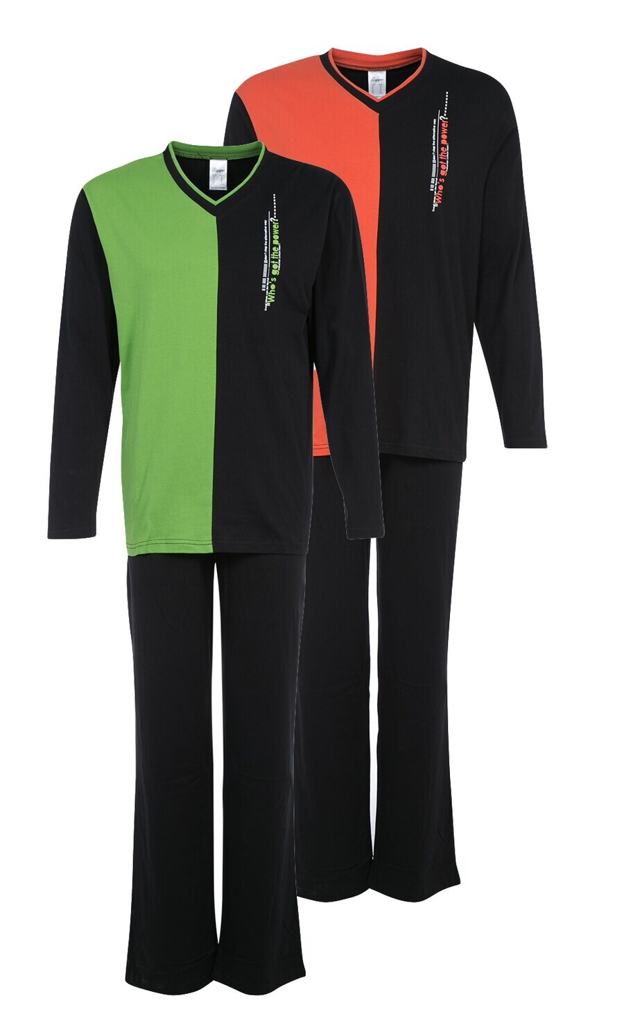 

Длинная пижама LE JOGGER Long Pajamas, черный
