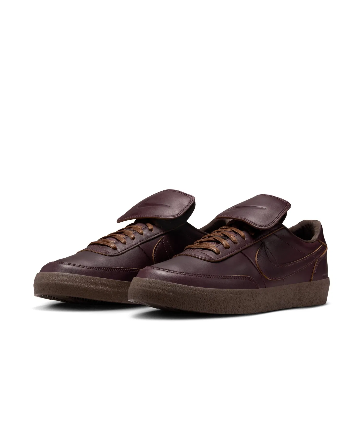 Унисекс кожаные кроссовки Killshot 2 PRM NIKE бордовые — фото 3
