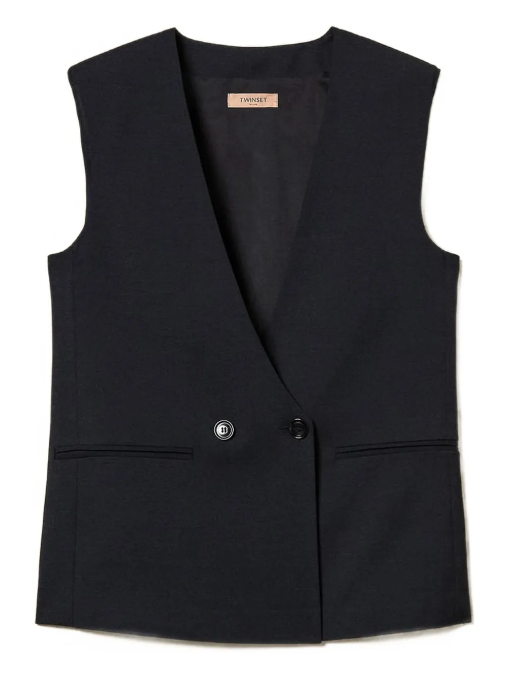 

Двубортный жилет TWINSET, синий