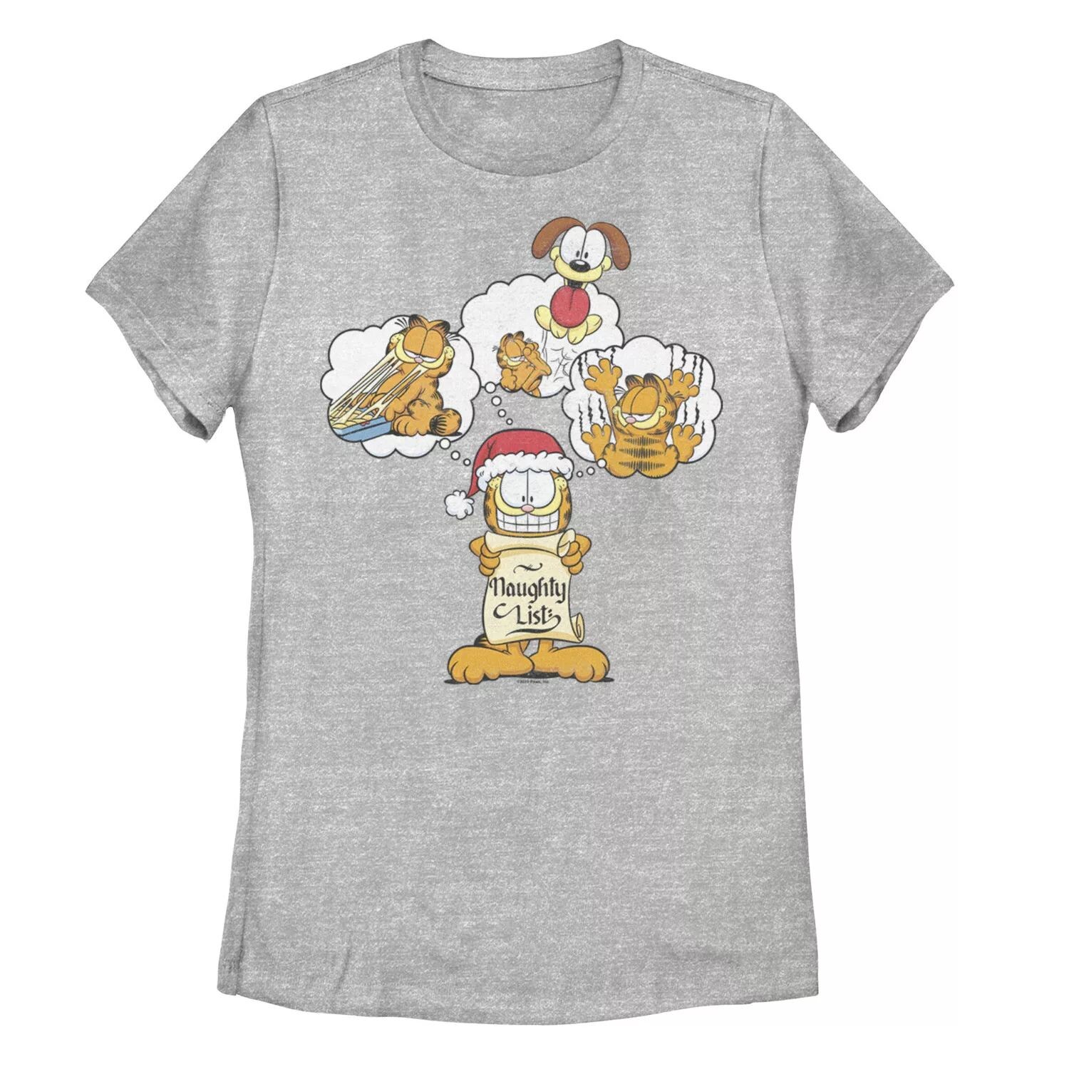 

Футболка с рисунком Garfield Naughty List для юниоров Licensed Character