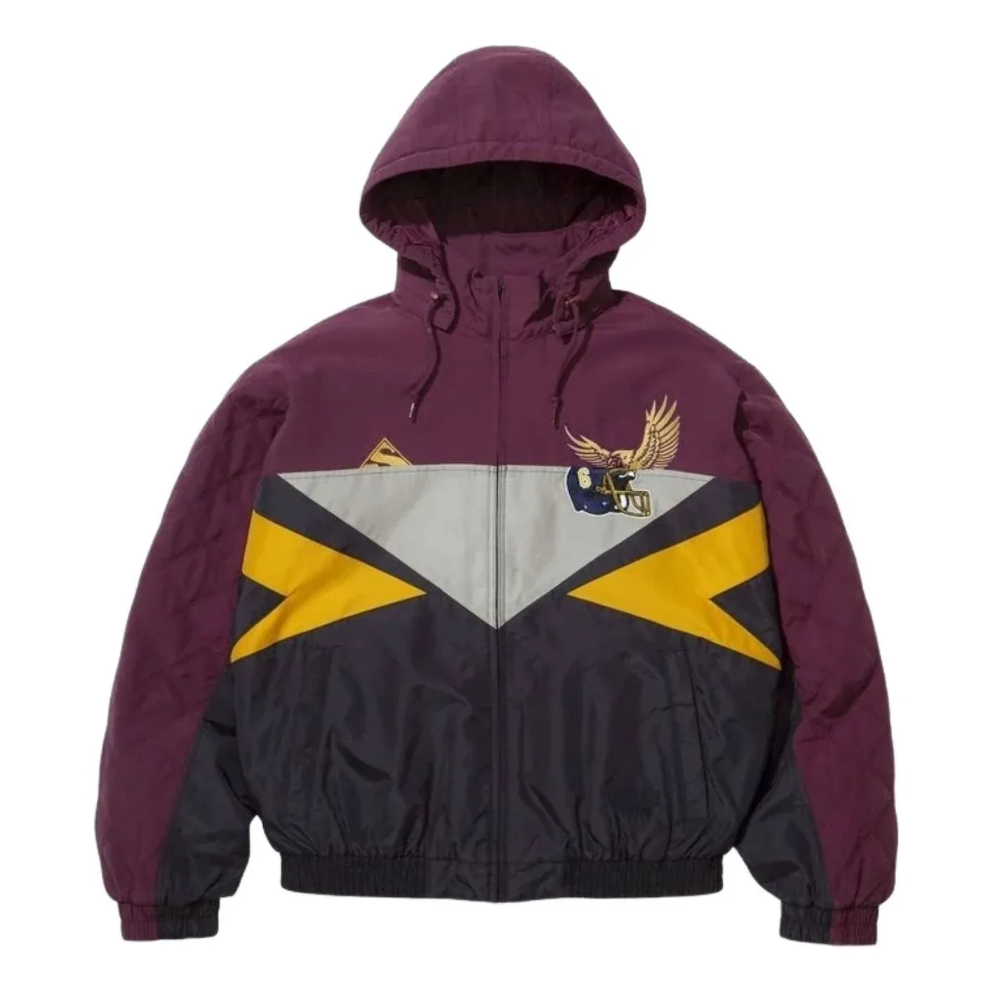 Куртка Supreme x MM6 Maison Margiela Split Stadium Jacket 'Purple'