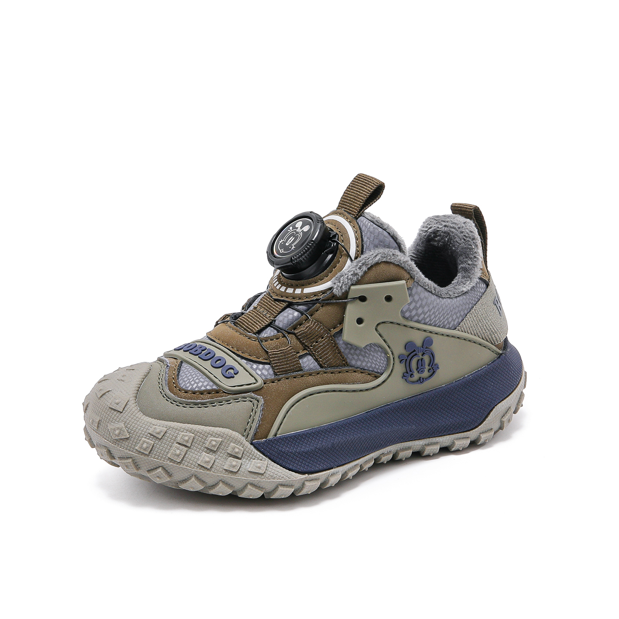 

BOBDOG Кроссовки для бега с низким верхом, противоскользящие, устойчивые к истиранию, водонепроницаемые и дышащие, термобелье для детей