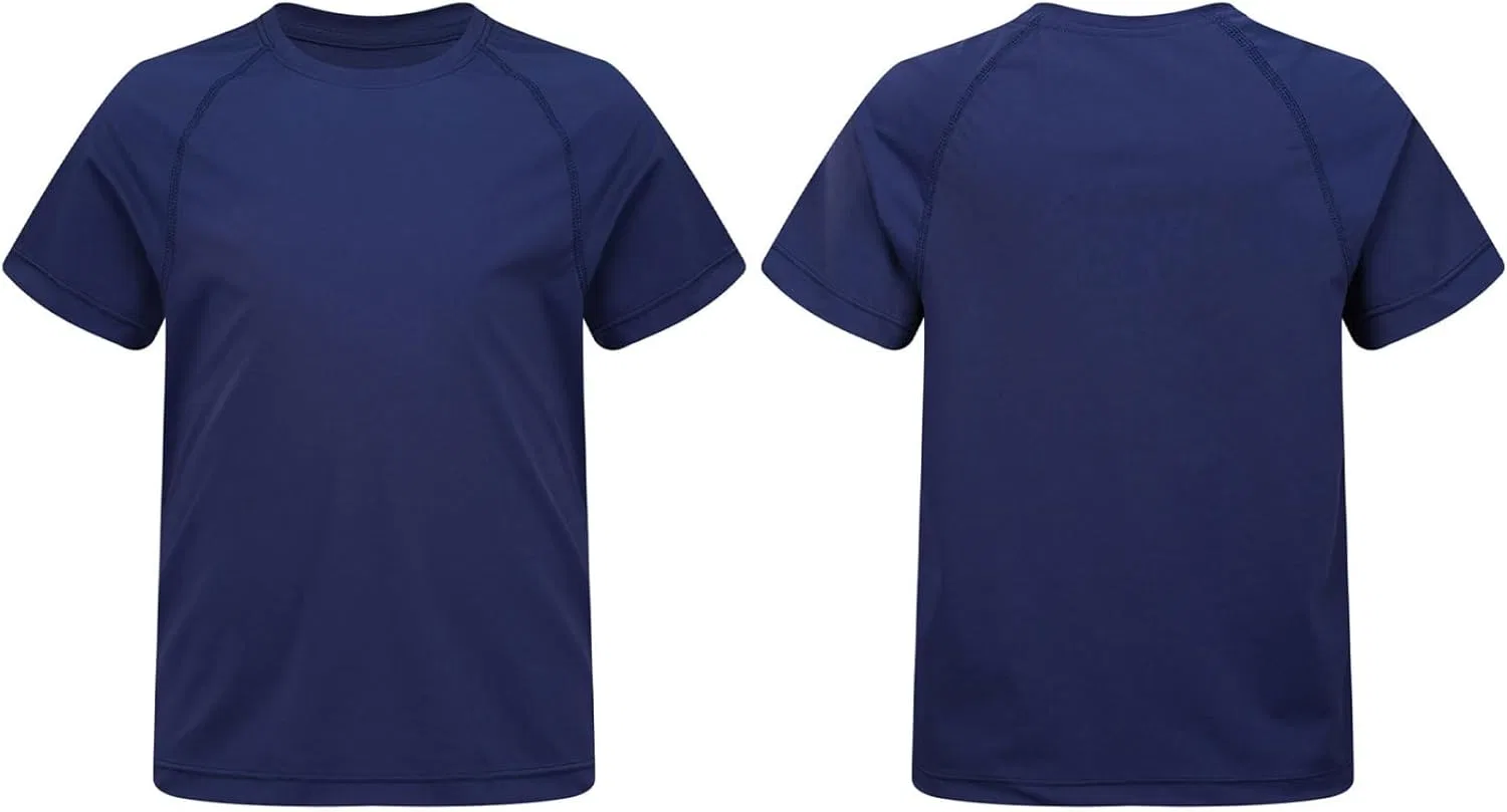 Детская футболка спортивная JEYPINMI, Navy Blue