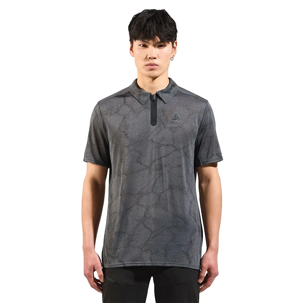 

Поло с коротким рукавом Odlo Ascent Chilltec, серый