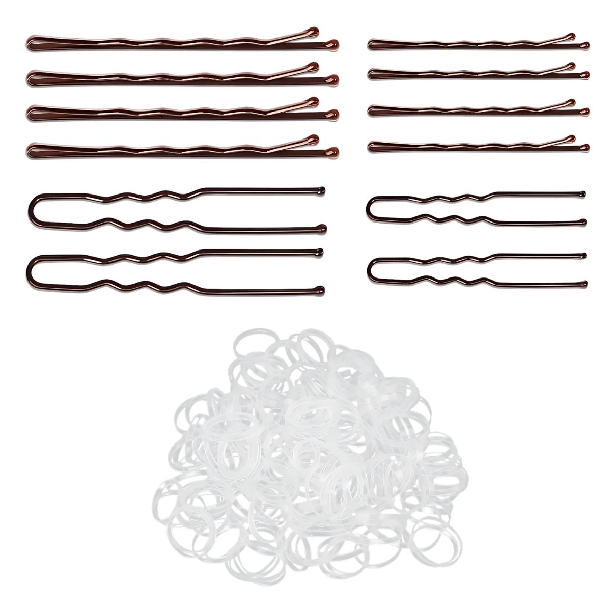 

Заколка для волос cosette haarnadeln Soho, braun, количество 300 шт.