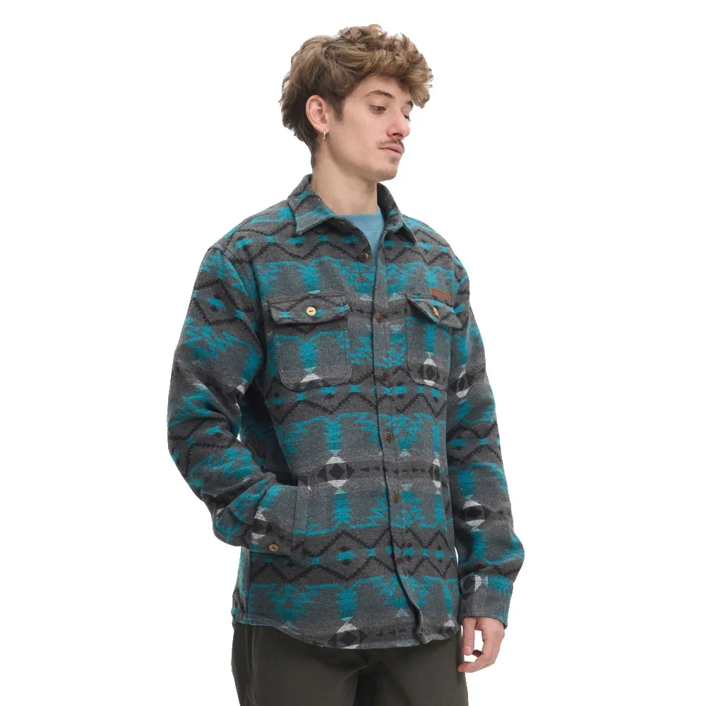 

Рубашка с длинным рукавом Hydroponic Sauk, синий