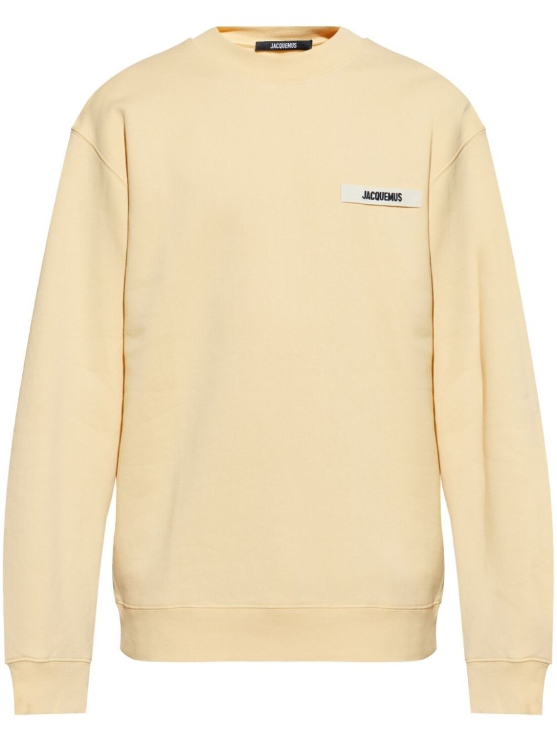 

Jacquemus толстовка с нашивкой-логотипом, нейтральный цвет