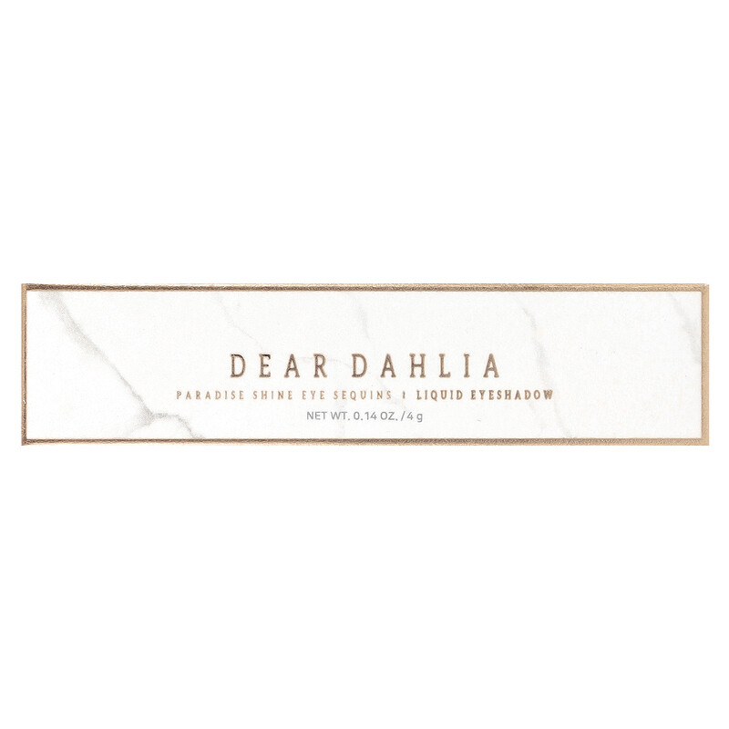 Dear Dahlia, Paradise Shine Eye Sequins, жидкие тени для век, ангельские слезы, 4 г (0,14 унции) — фото 2