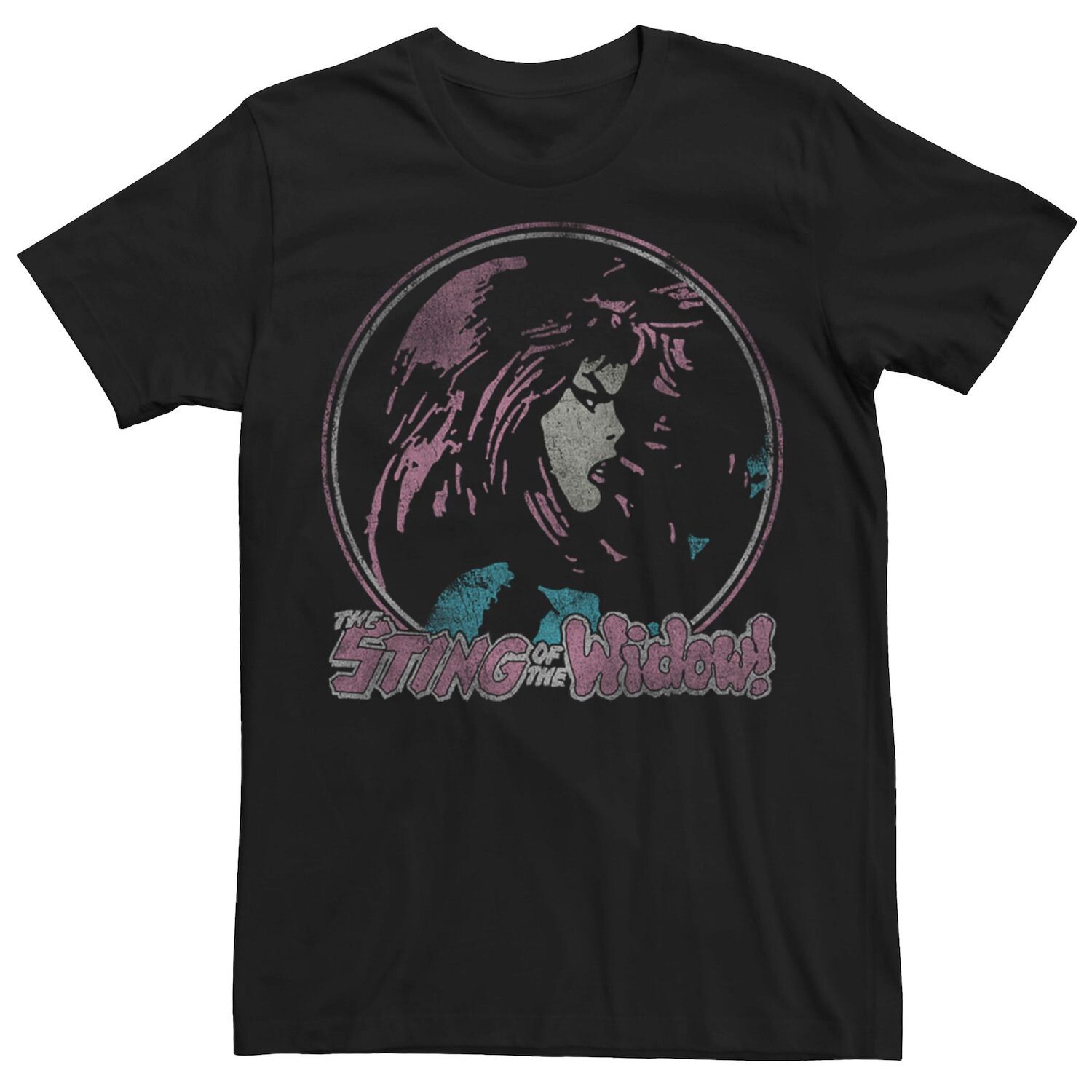 

Мужская футболка с комиксами Marvel Widow Sting Licensed Character