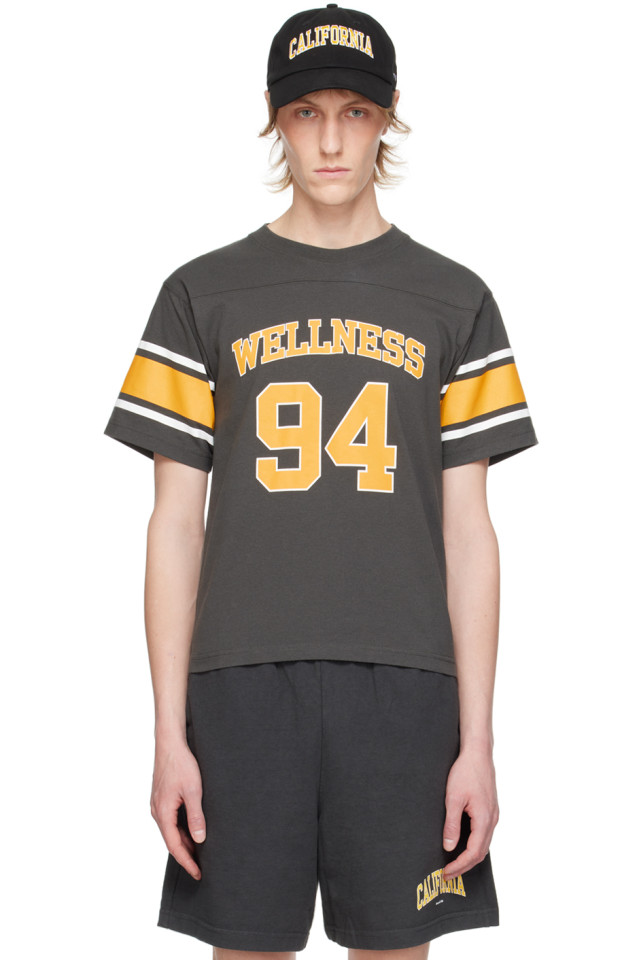 

Регбийная футболка Wellness 94' Sporty & Rich, черный