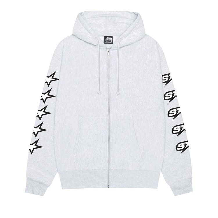 

Худи Stussy Speedway Zip Hoodie, Ash Heather