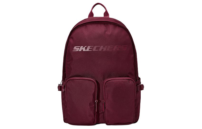 

Skechers Тканевый рюкзак, обычный, унисекс, седельный, красный