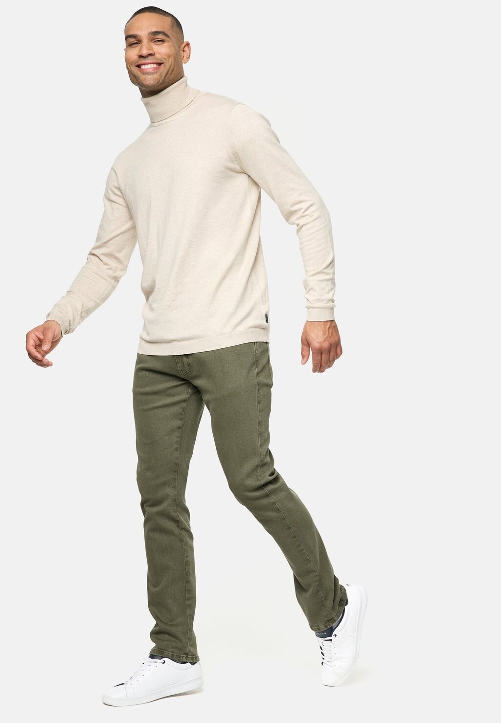 

Джинсы прямые INDICODE JEANS, армейские
