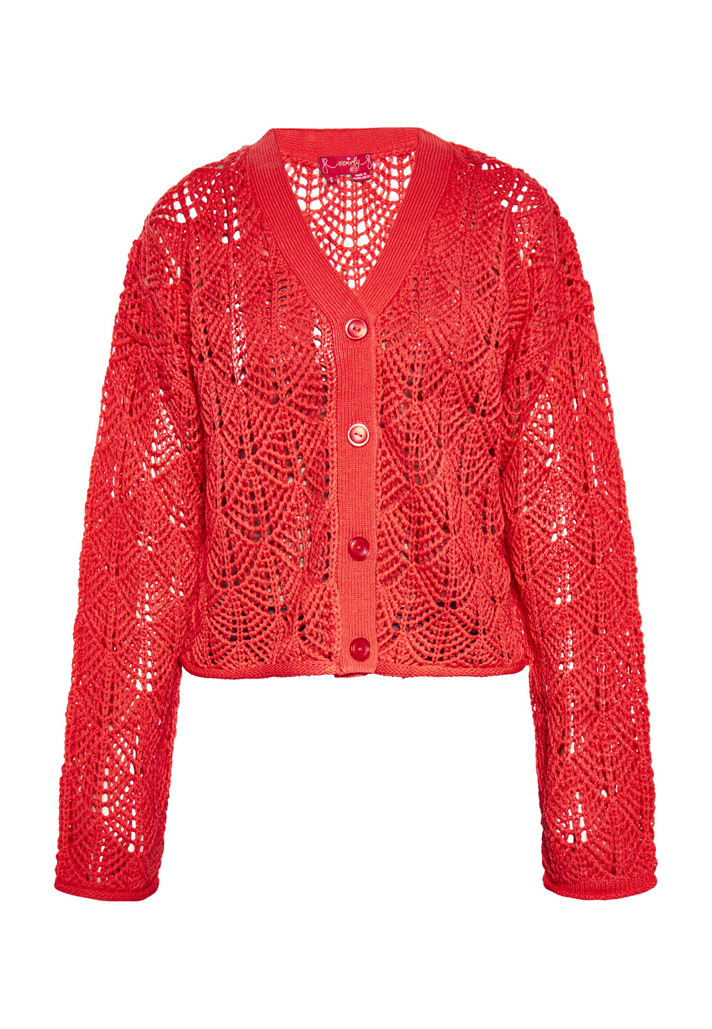 

Толстовка Swirly Cardigan, красный