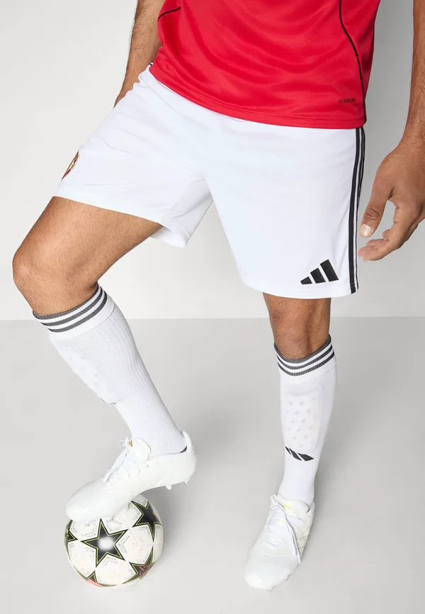 Шорты «манчестер юнайтед» на домашний сезон 25/26, клубная форма Adidas Performance, White — фото 4