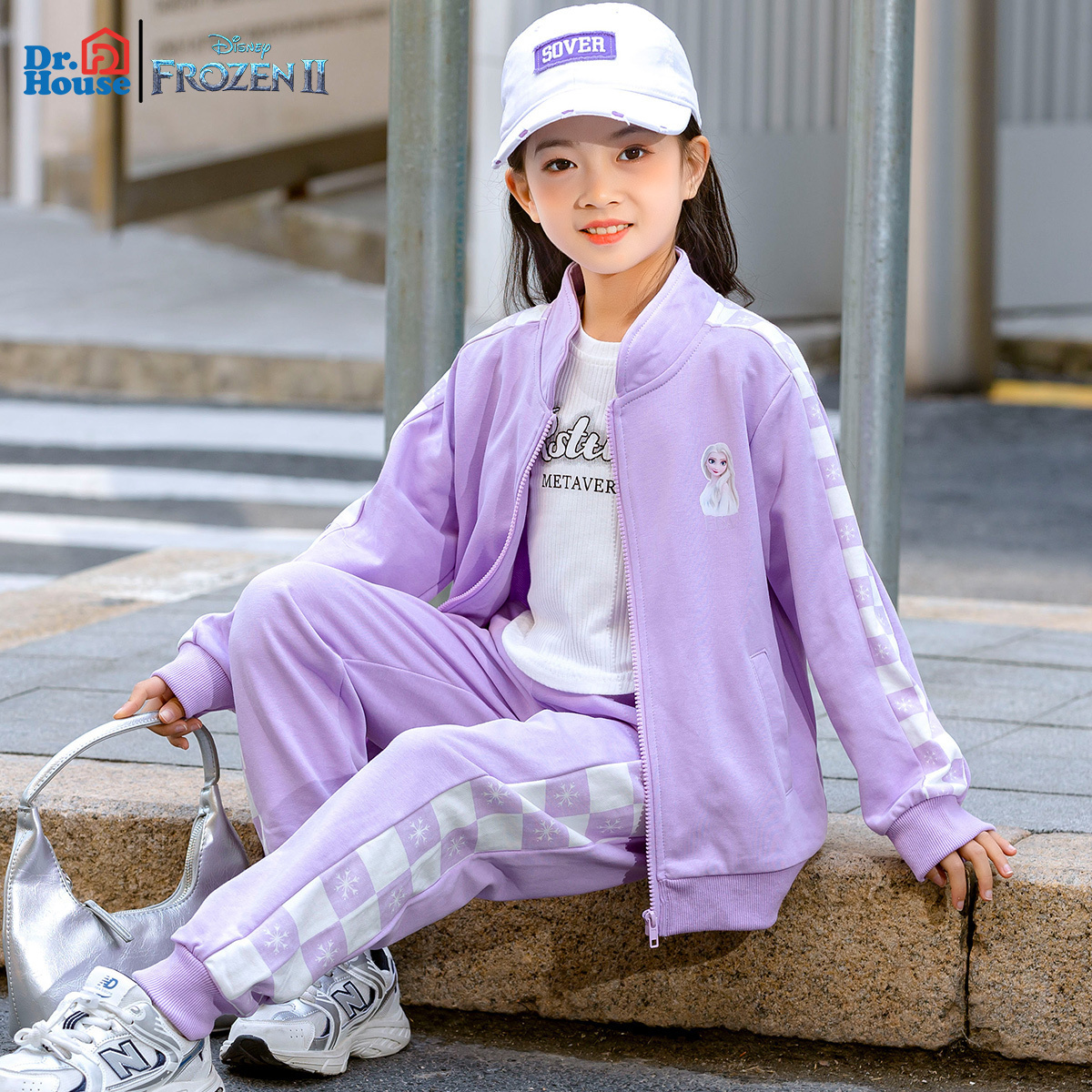 Disney Повседневная спортивная одежда Purple для детей 3-7 лет — фото 3