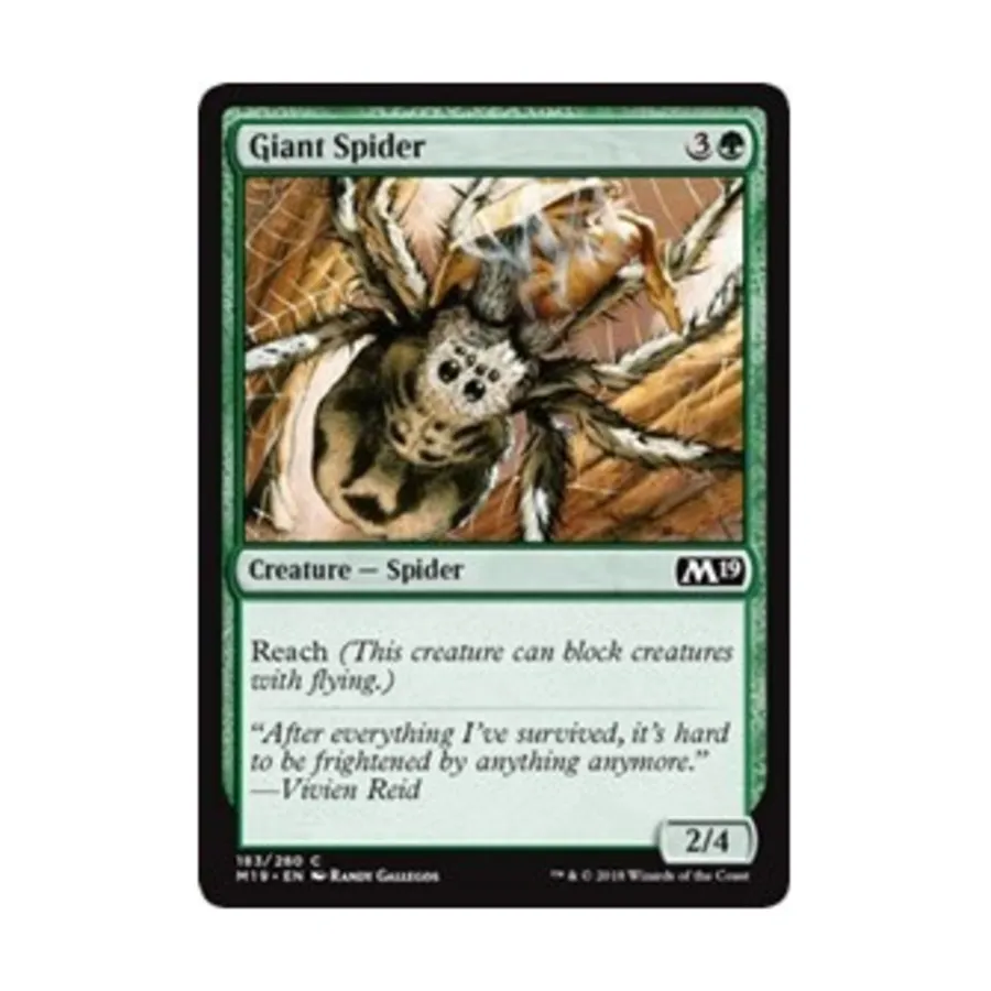

CCG Гигантский паук (С), MTG - Core Set 2019