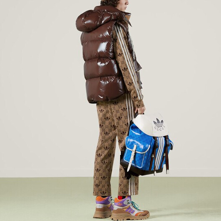 Куртка Adidas X ADIDAS Мужская Хаки Gucci, хаки — фото 4