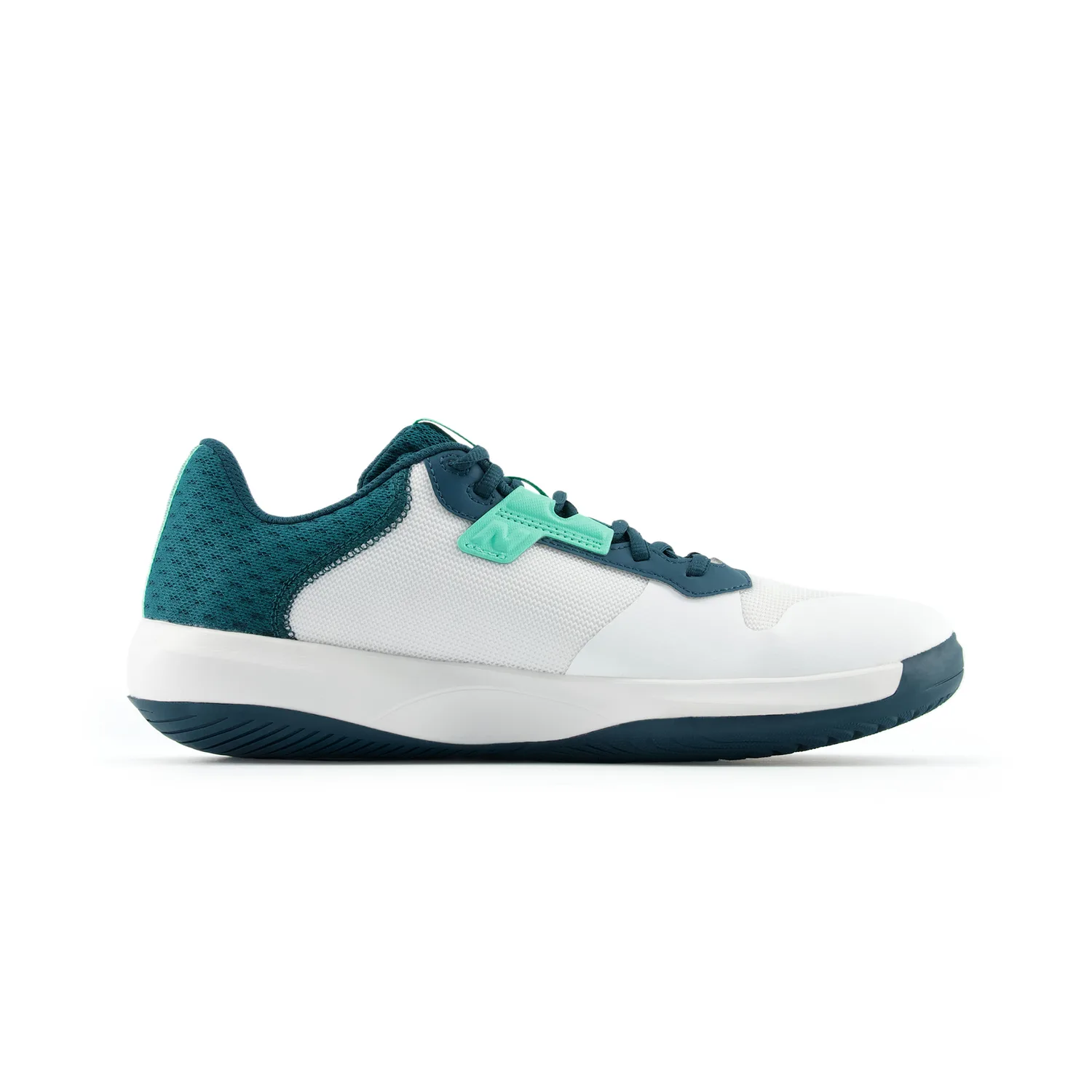 Кроссовки теннисные мужские NB 696 Textile, Artificial Leather Low top New Balance, белый — фото 3