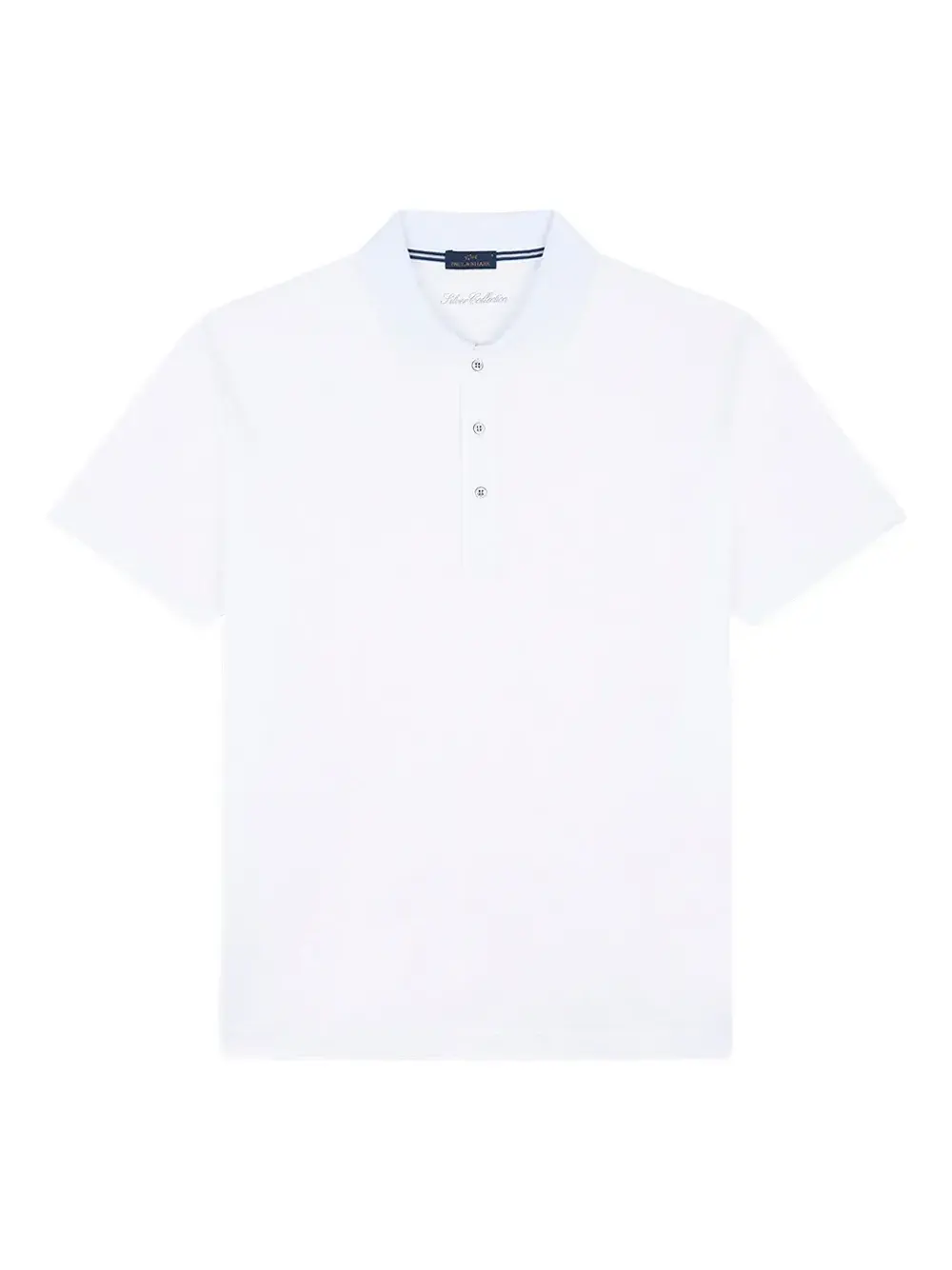 

Поло с вышивкой в виде акульего плавника Paul & Shark, белый