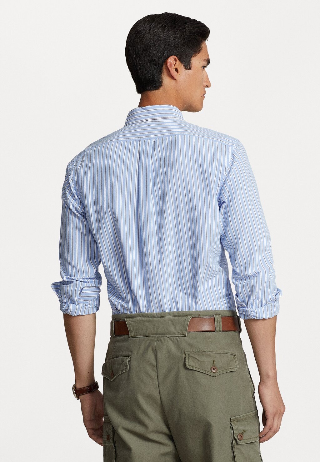 Рубашка LONG SLEEVE SPORT Polo Ralph Lauren, цвет blue/white — фото 3