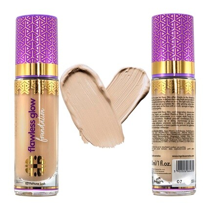 

Ingrid Cosmetics BB-крем под макияж для комбинированной кожи с высокой степенью покрытия и водонепроницаемостью, естественное сияние, 5 оттенков 03 Fortune Lush Vollare Cosmetics