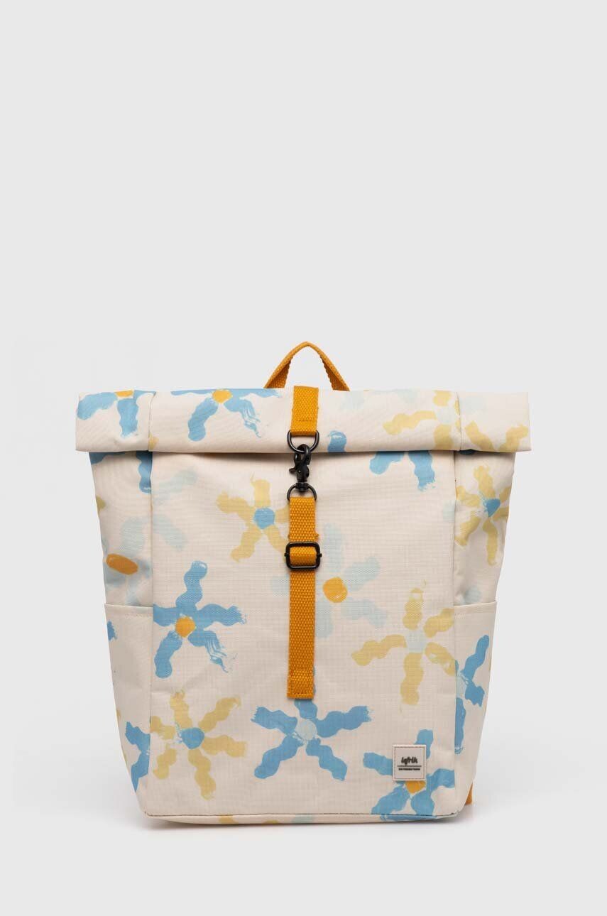 

Рюкзак Lefrik ROLL MINI PRINTED x Maria Ramirez, бежевый