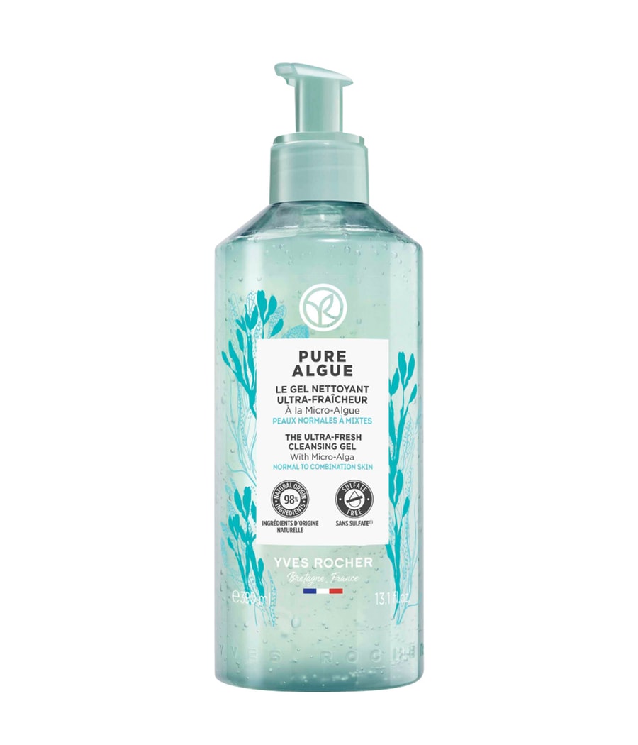 

Очищающий гель Yves Rocher Pure Algue Ultra-Erfrischendes Reinigungsgel, 390 ml