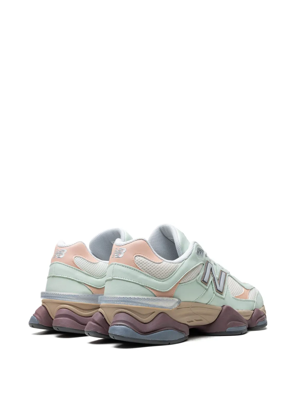 Кроссовки 9060 со вставками NEW BALANCE, синий — фото 3