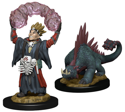 

Миниатюра WizKids/NECA Wardlings: Boy Warlock & Lizard