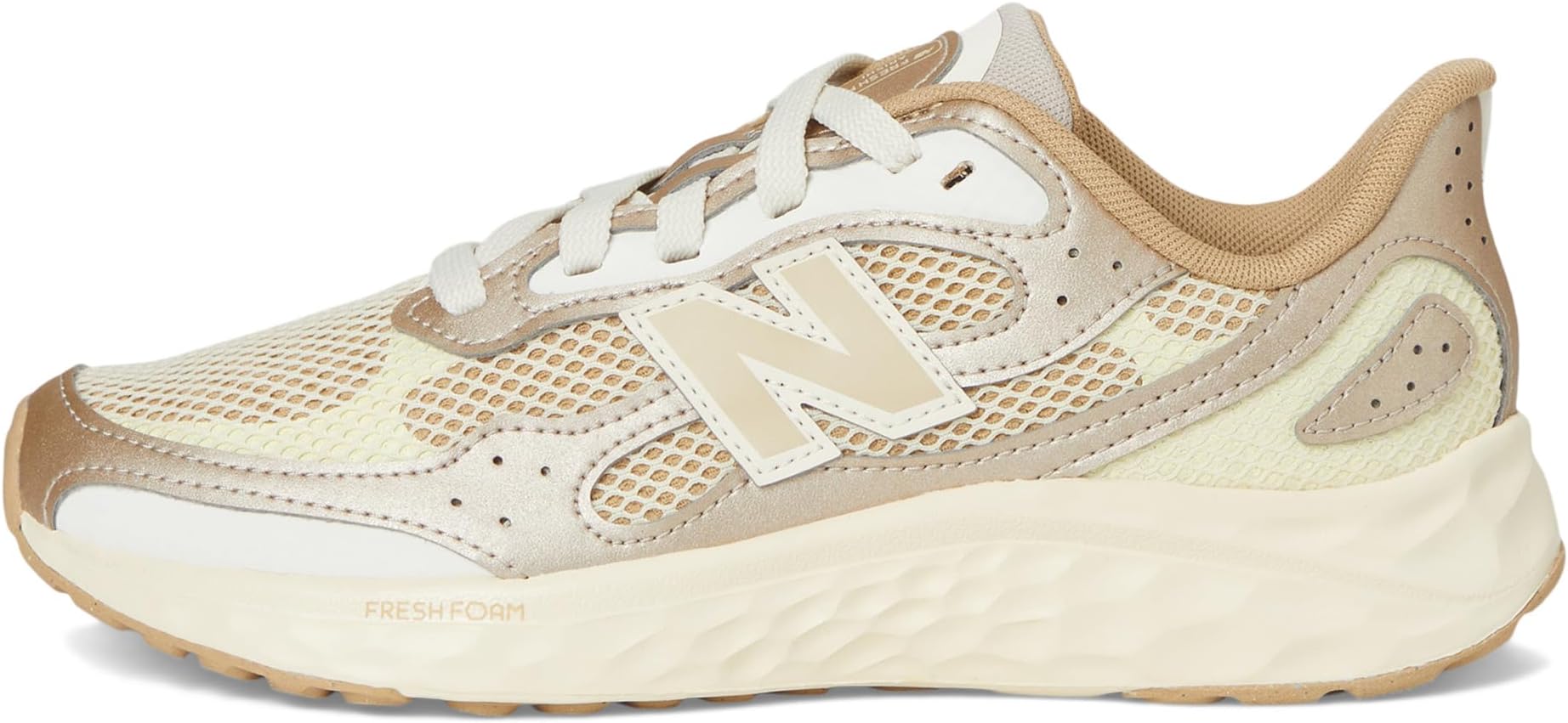 Кроссовки New Balance Kids Fresh Foam Arishi Lux, цвет Angora/Incense — фото 4