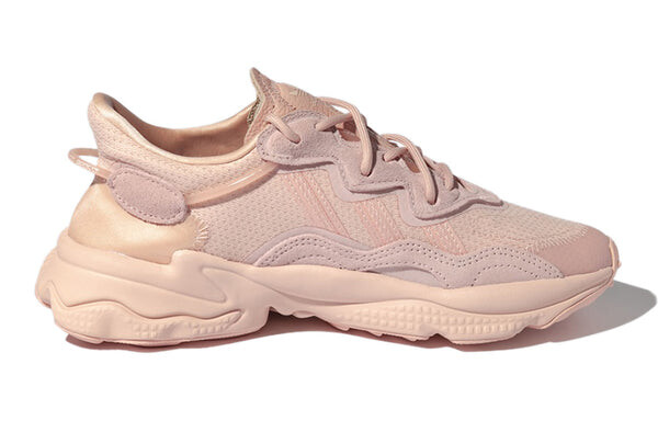 Кроссовки оригиналы ozweego shoes Adidas, розовый — фото 2