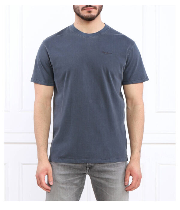 

Футболка Pepe Jeans London Jacko с изображением, черный
