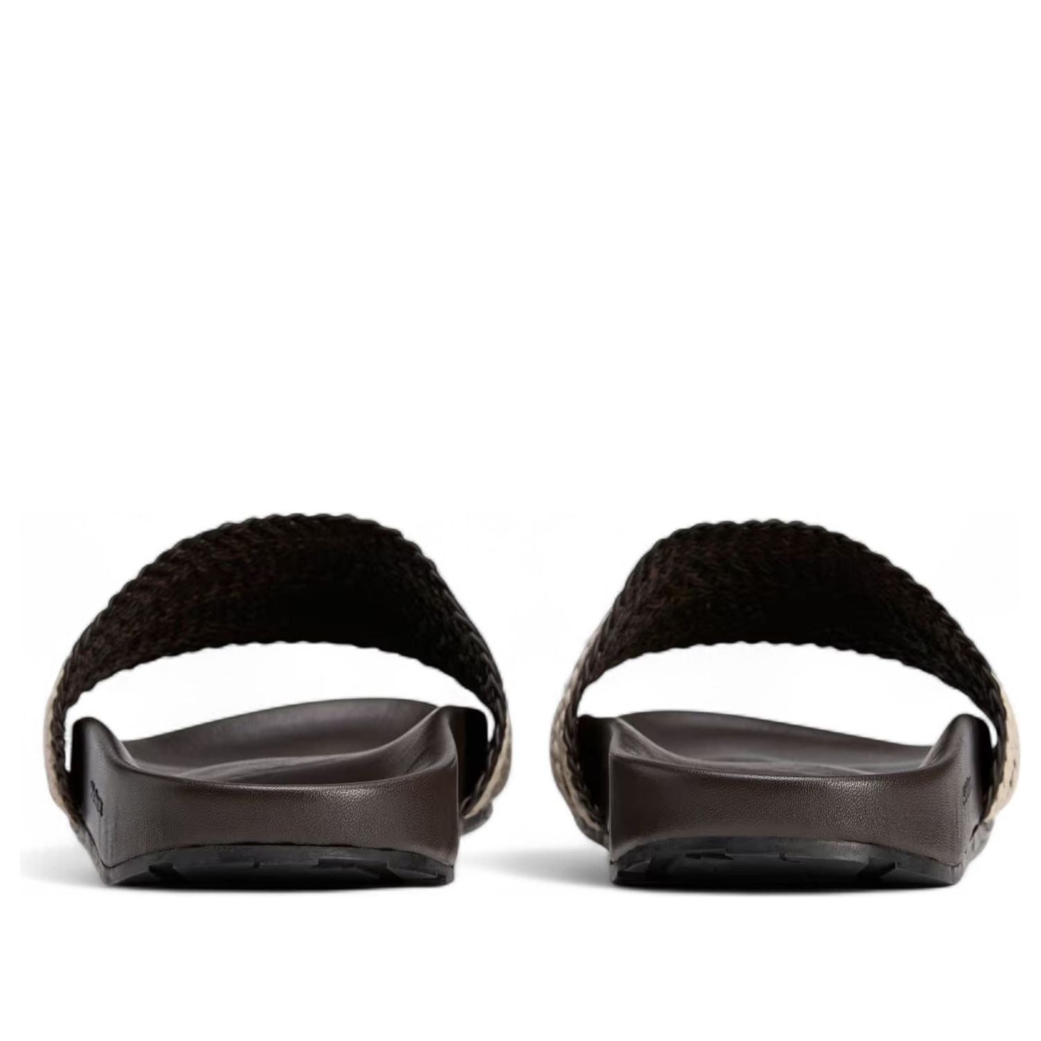 Шлепанцы adidas x Wales Bonner Adilette Slides 'Dark Brown' — фото 4