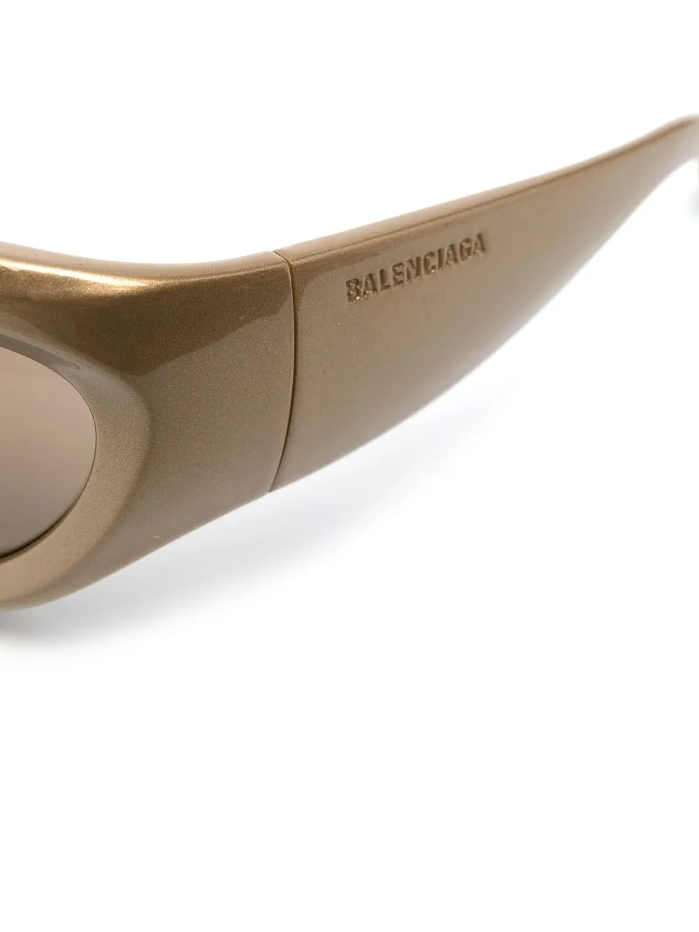 Солнцезащитные очки BB0228S Balenciaga Eyewear, золотой — фото 3