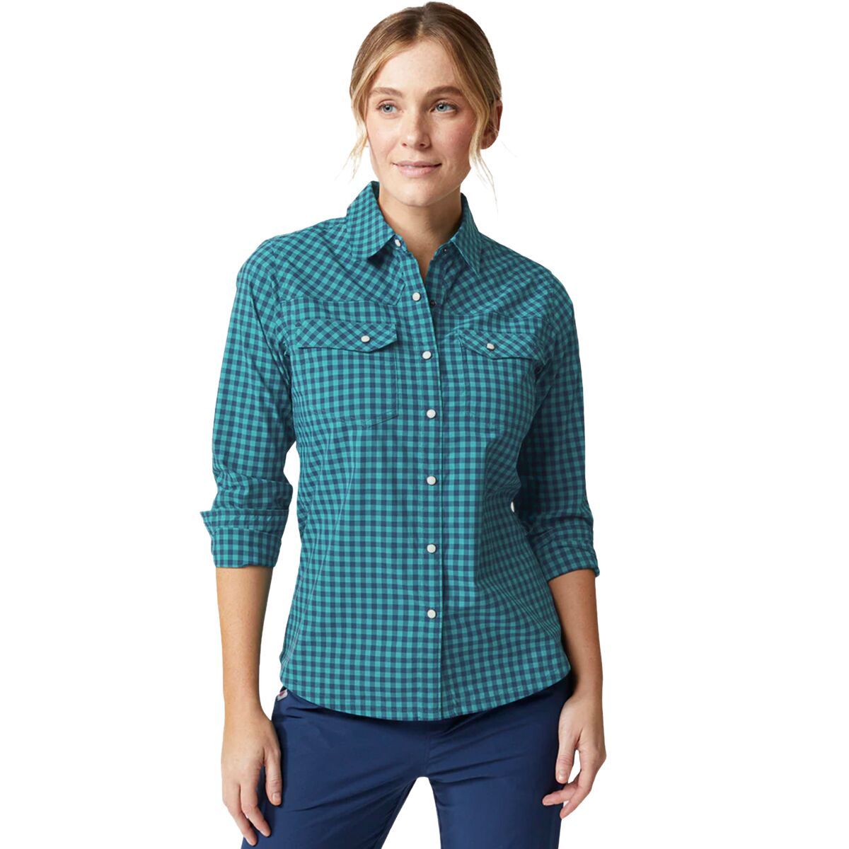 

Эдди рубашка с длинным рукавом Stio, цвет rapids gingham