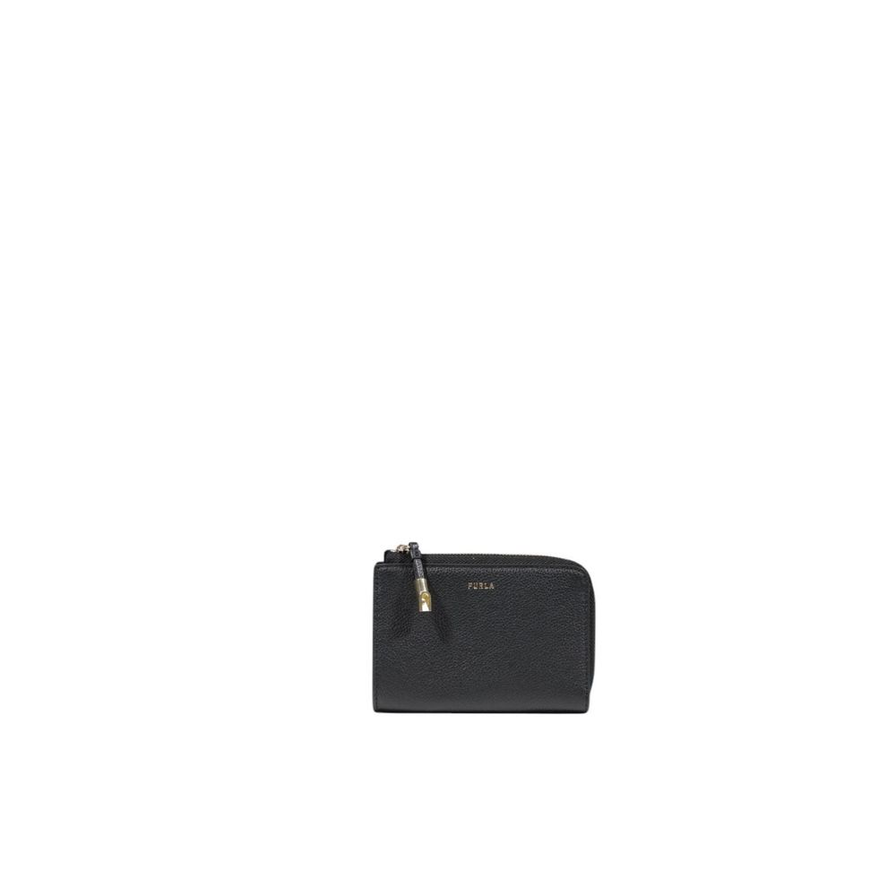 

Черный кожаный кошелек Furla