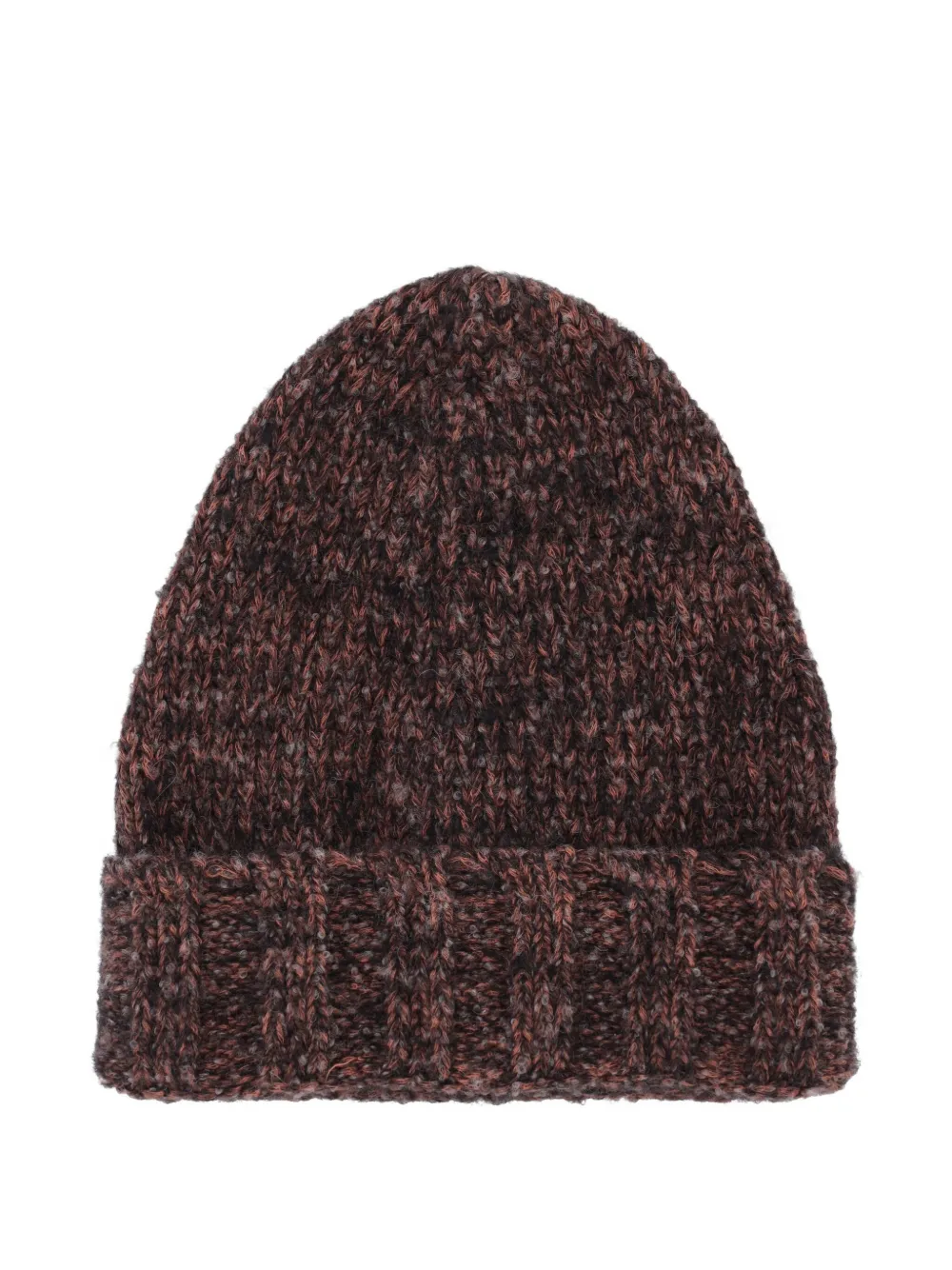 

Шапка бини в рубчик Laneus, коричневый