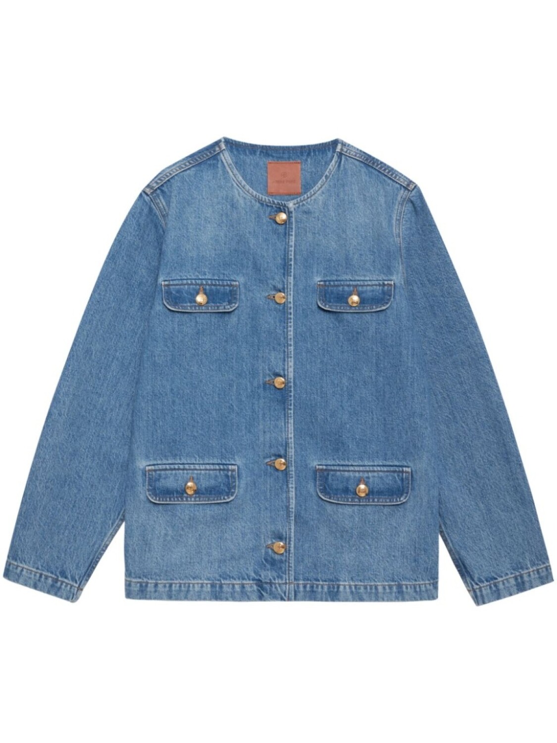 

ANINE BING Janet denim jacket, синий
