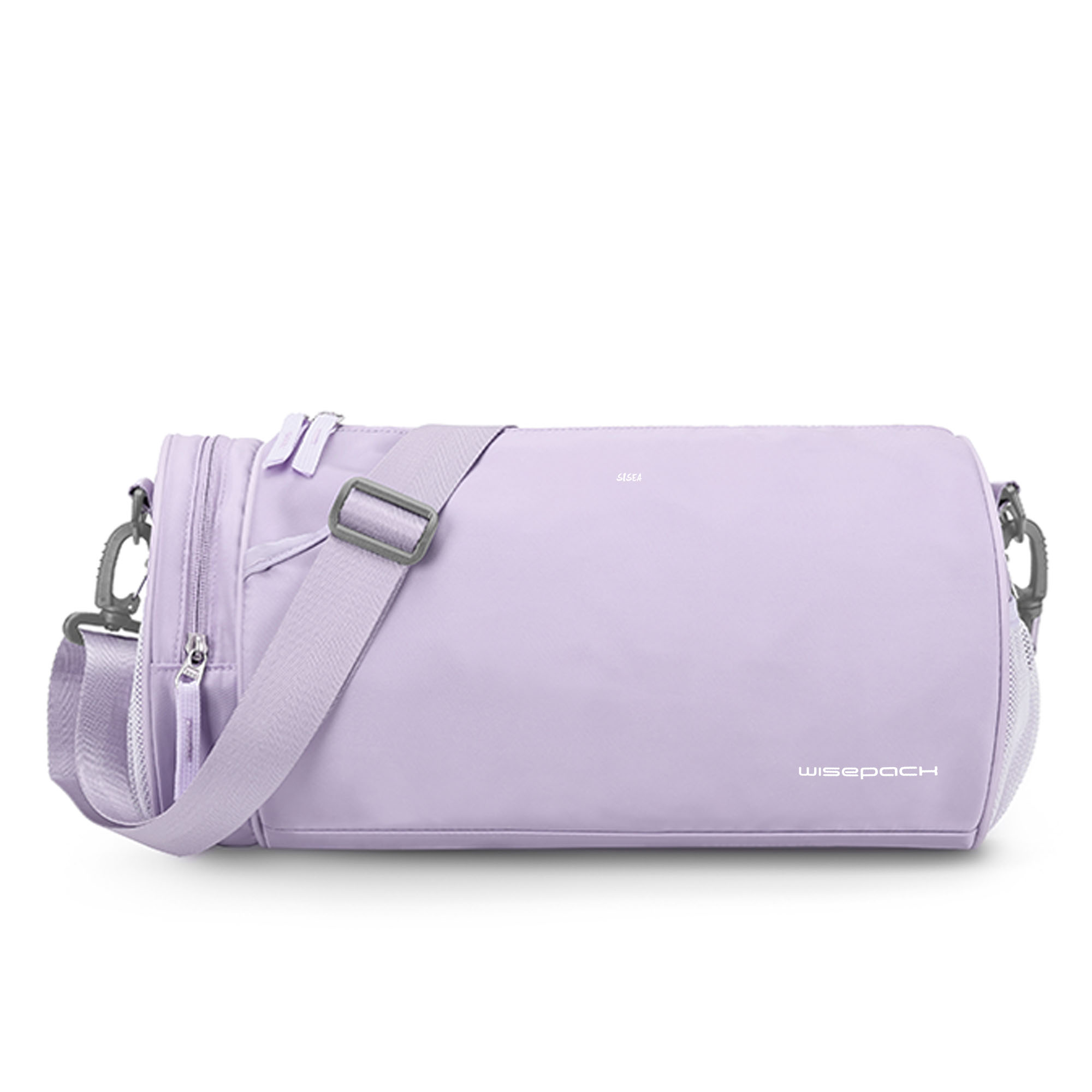 

Sisea Спортивная сумка из ткани унисекс разноцветная, Purple Trumpets (No Handle/Shoe Compartment)