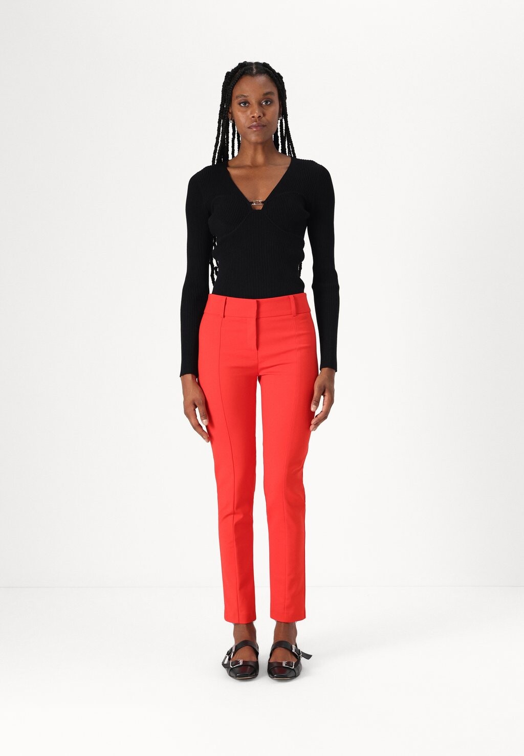 

Брюки PANTALONI TROUSERS Patrizia Pepe, красный