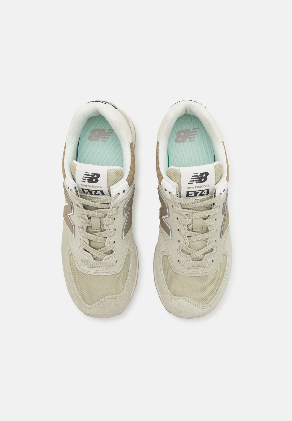 

Кроссовки Wl574 New Balance, зеленый