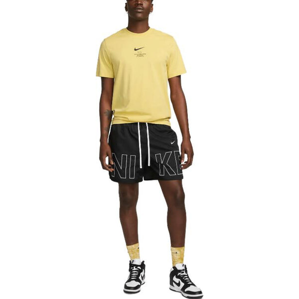 Футболка Nike Swoosh Sportswear Nike Sportswear NSW T-Shirt 'Yellow', желтый — фото 3