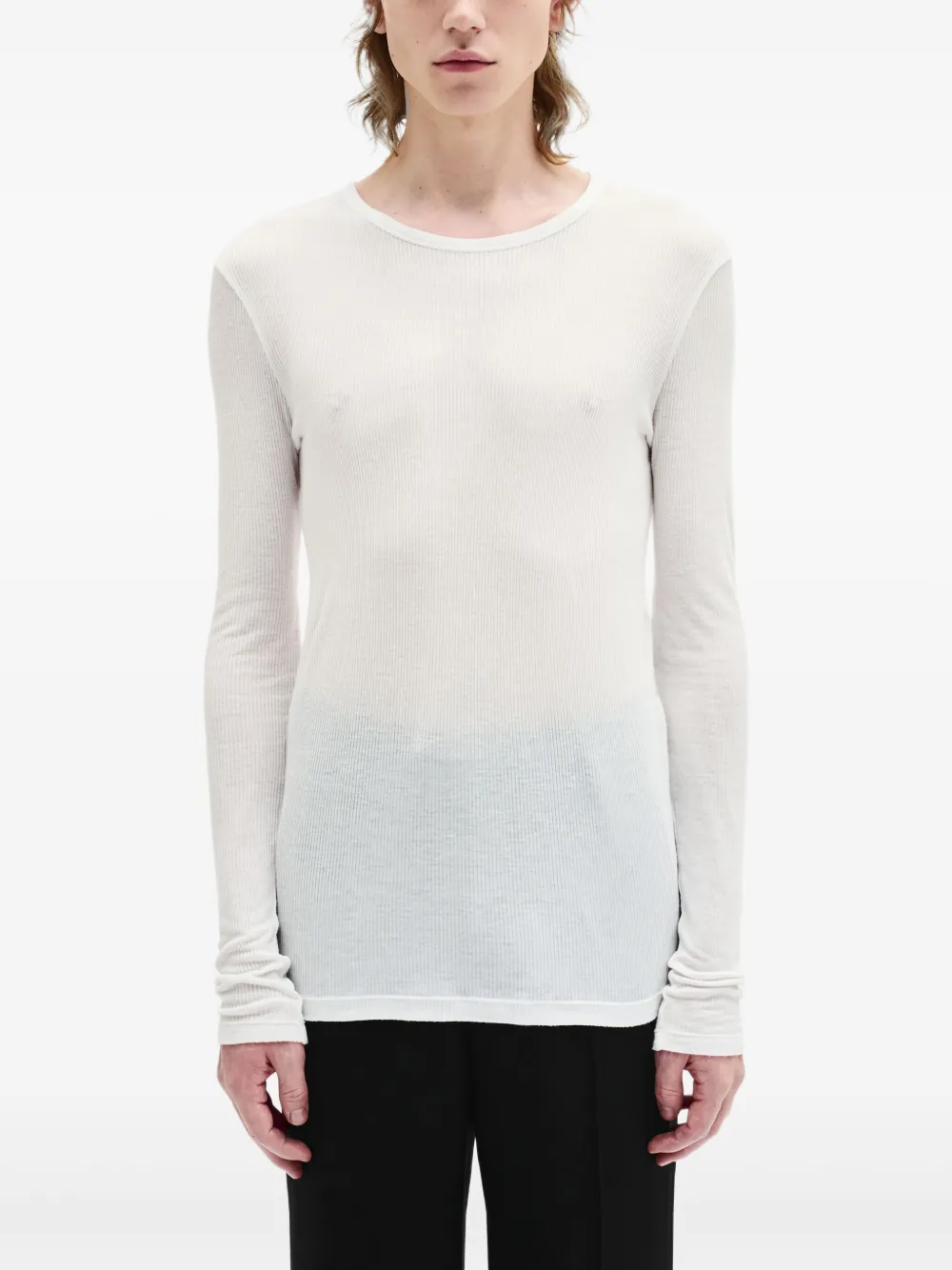 

Футболка Greg Ann Demeulemeester, белый
