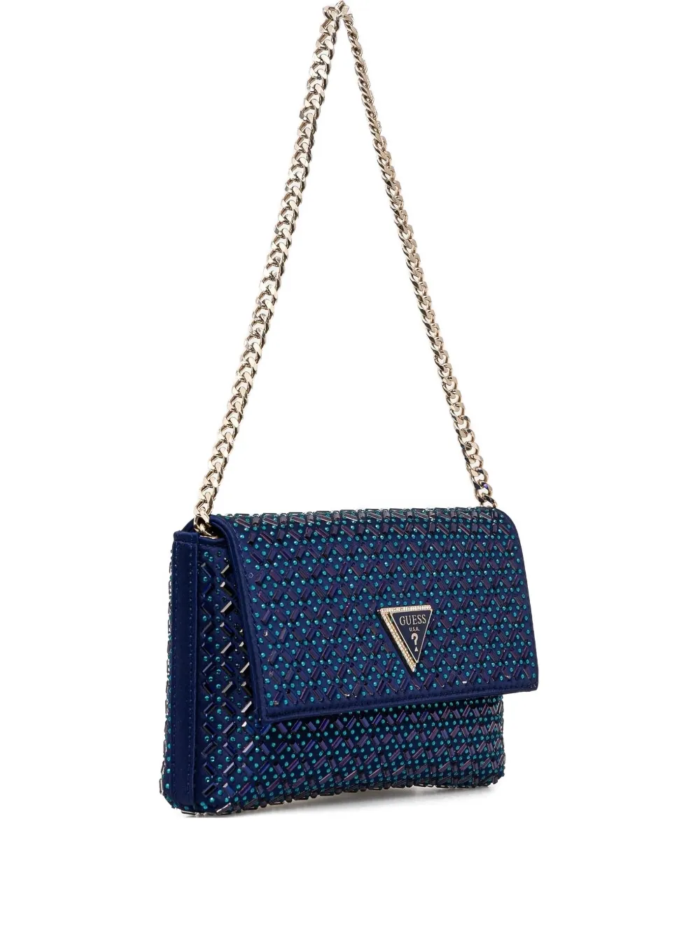 

Украшенная сумка Залина GUESS USA, синий