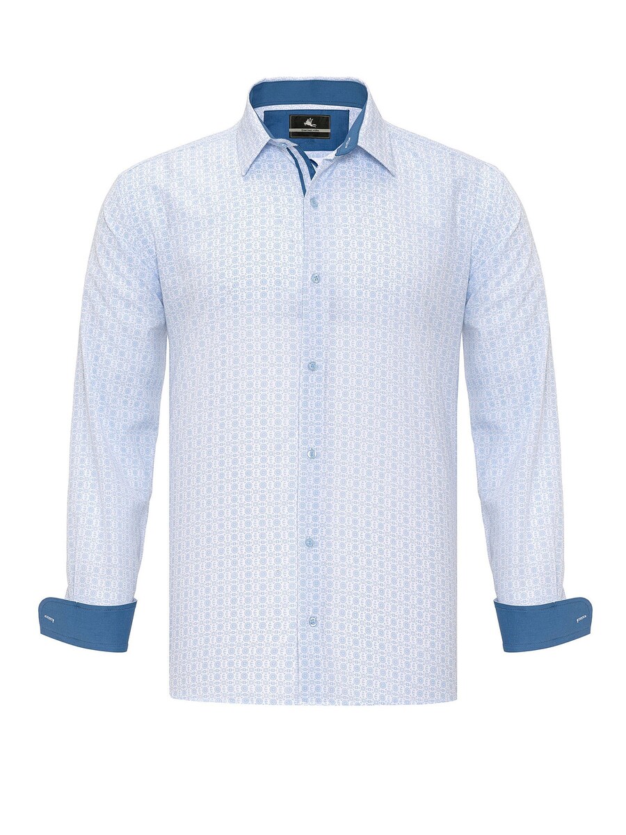 

Рубашка обычного кроя на пуговицах Daniel Hills, цвет Blue/White
