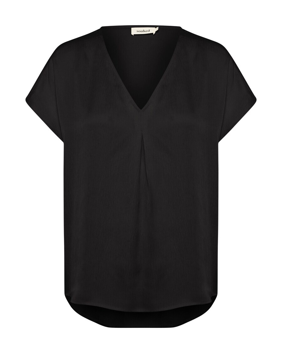

Блузка с коротким рукавом SOAKED IN LUXURY Blouse Loana, черный